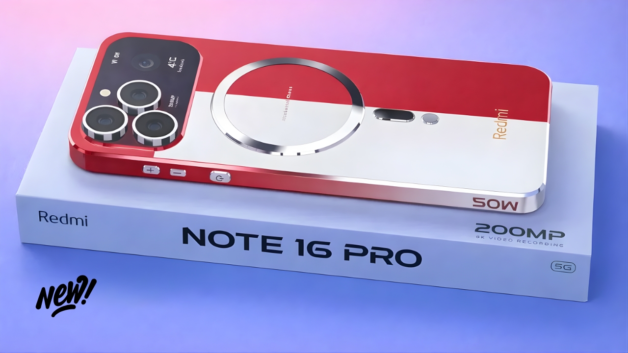 Redmi Note 16 Pro 5G 2026 Launched: High-Resolution Camera and Ultra-Smooth Display